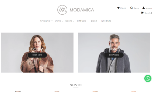 Visita lo shopping online di Modamica