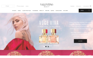Visita lo shopping online di Valentino Beauty