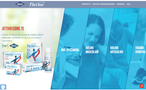 Visita lo shopping online di Flector