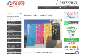 Visita lo shopping online di Print Service Calimera