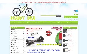 Visita lo shopping online di Hobby Bici