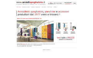 Visita lo shopping online di Arredi Spogliatoio