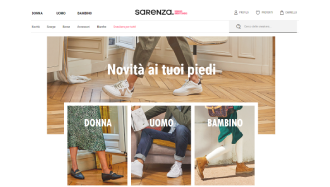 Visita lo shopping online di Sarenza