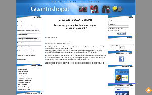 Visita lo shopping online di Guantoshop