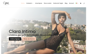 Visita lo shopping online di Clara Intimo