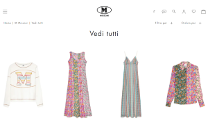 Visita lo shopping online di M Missoni