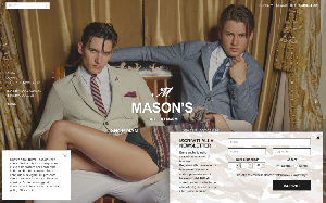 Visita lo shopping online di Mason's