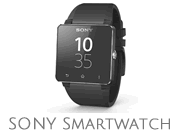 Smartwatch Sony logo
