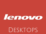 Visita lo shopping online di Lenovo Desktops
