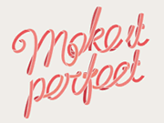 Make it perfect logo