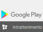 Google Play Intrattenimento codice sconto
