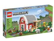 Il fienile rosso Minecraft Lego logo