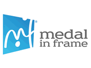 Medal in frame logo