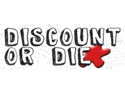 Discount or die logo