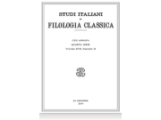 Studi italiani di filologia classica codice sconto