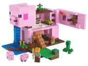 La pig house Minecraft Lego logo