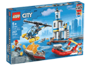 Polizia marittima e missione antincendio Lego logo