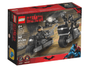 Inseguimento sulla moto di Batman e Selina Kyle LEGO