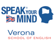 Verona SpeakYourMind logo