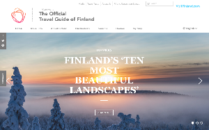 Il sito online di Visit Finland