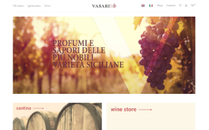 Il sito online di Vasari azienda agricola