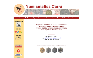 Il sito online di Numismatica Carrà