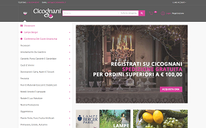 Il sito online di Cicognani