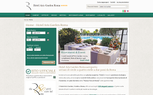 Il sito online di Hotel Aris Garden Rome