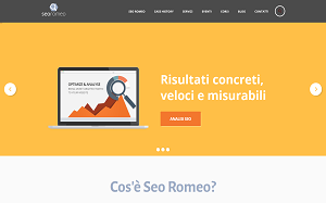 Il sito online di SEO Romeo