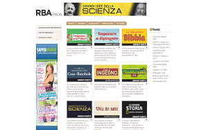 Il sito online di RBA Italia