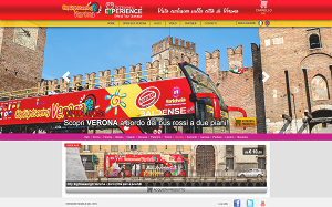 Il sito online di City Sightseeing Verona