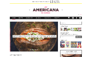 Il sito online di Un'americana in cucina