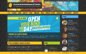 Il sito online di Scuola internazionale di Comics