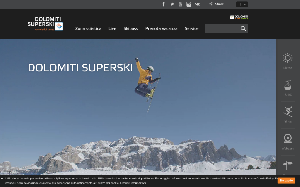 Il sito online di Dolomiti superski