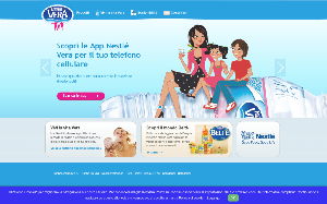 Il sito online di Nestle Vera