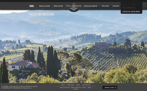 Il sito online di Villa Bordoni Hotel