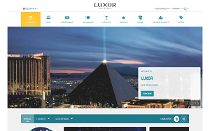Il sito online di Luxor