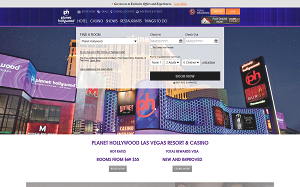 Il sito online di Planet Hollywood resort