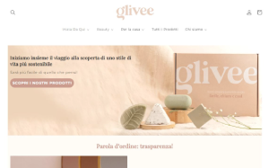 Il sito online di Glivee