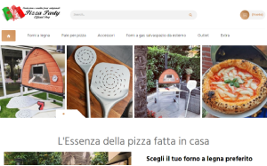 Il sito online di Pizza Party Shop