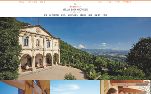 Il sito online di Villa San Michele Firenze