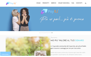 Il sito online di PayIU