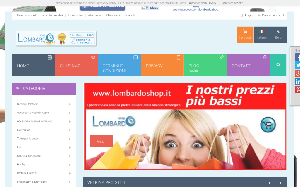 Il sito online di Lombardo shop