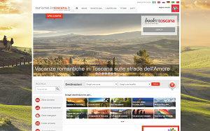 Il sito online di Turismo In Toscana