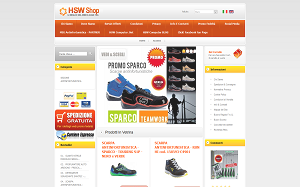 Il sito online di HSW Shop