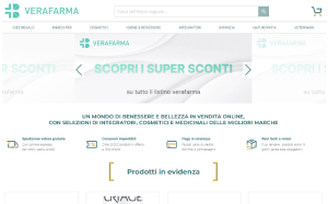 Il sito online di VeraFarma
