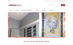 Il sito online di Bottega Farnese