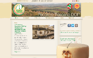Il sito online di Pecorino Toscano dop