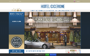 Il sito online di Hotel Cicerone Rome