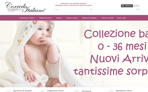 Visita lo shopping online di Corredo Italiano